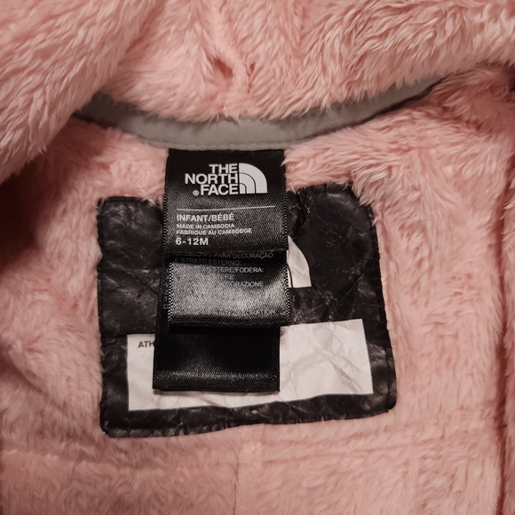 The North Face Infant Oso One Piece Suit 6-12 months Pink Excellent Condition - Picture 13 of 16